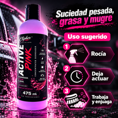 Beneficios de CLIPHER ACTIVE PINK para suciedad difícil