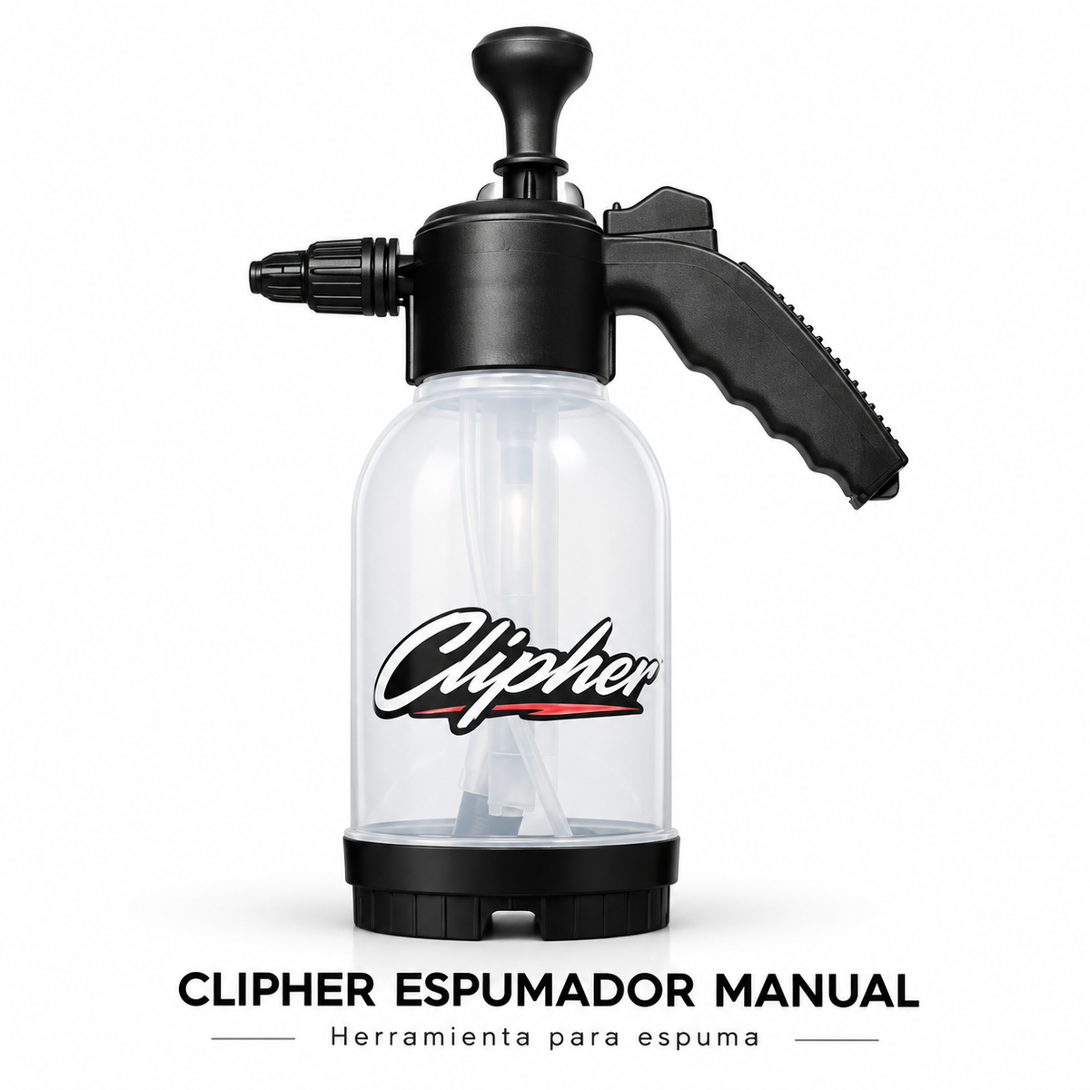 Espumador Manual CLIPHER sobre fondo blanco