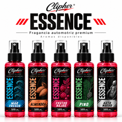 CLIPHER ESSENCE fragancia automotriz premium 125 ml con aromas disponibles