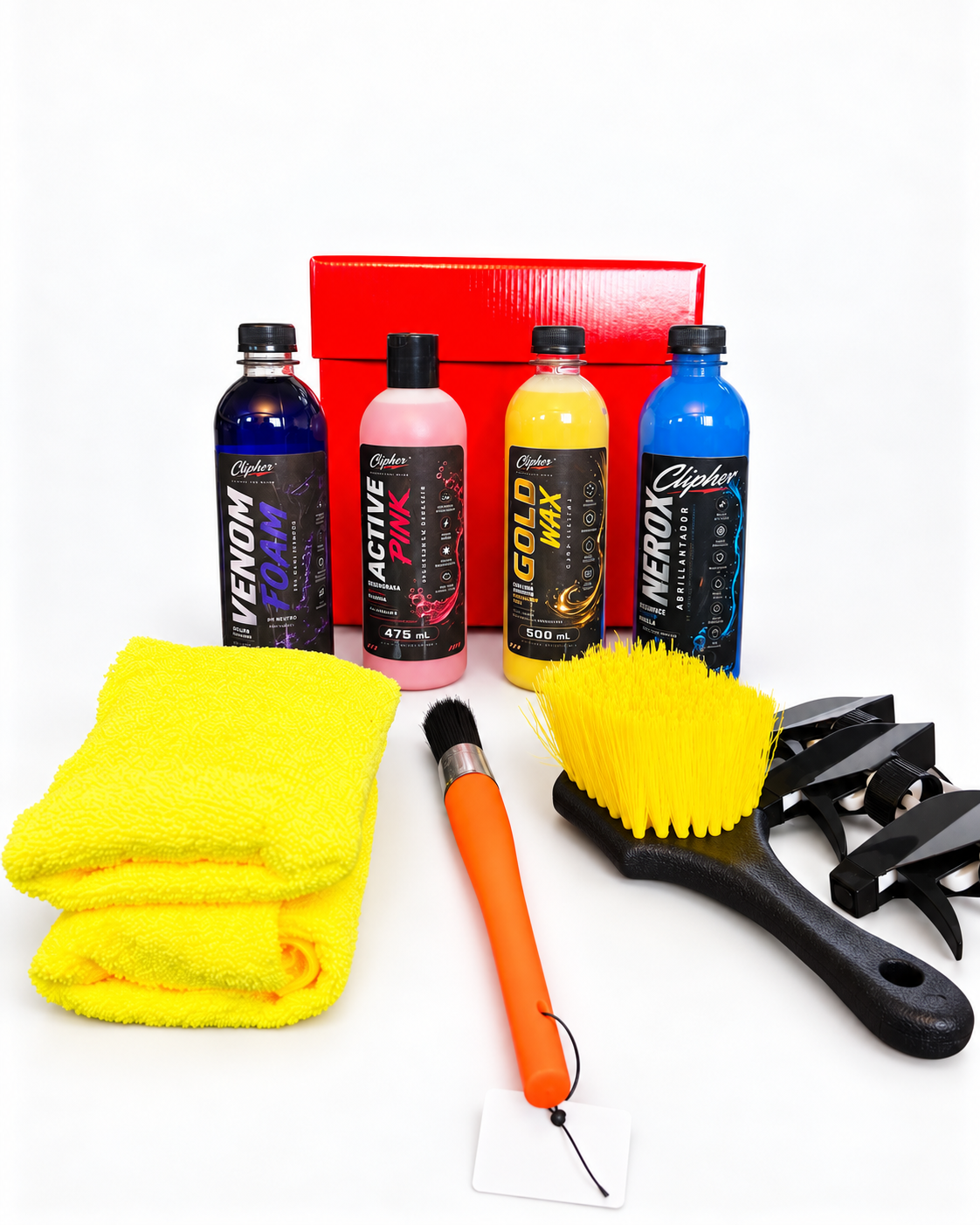 EXTERIOR DETAIL KIT — Lavado, Brillo y Protección