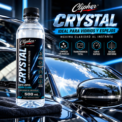 CLIPHER CRYSTAL ideal para vidrios y espejos con máxima claridad