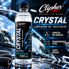CLIPHER CRYSTAL limpiador automotriz para corte limpio y visión clara