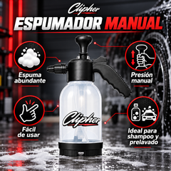 Beneficios del Espumador Manual CLIPHER para shampoo y prelavado