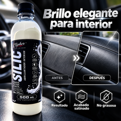 Resultado satinado con CLIPHER SILIC en interior automotriz