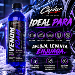 CLIPHER VENOM FOAM ideal para superficies exteriores del auto