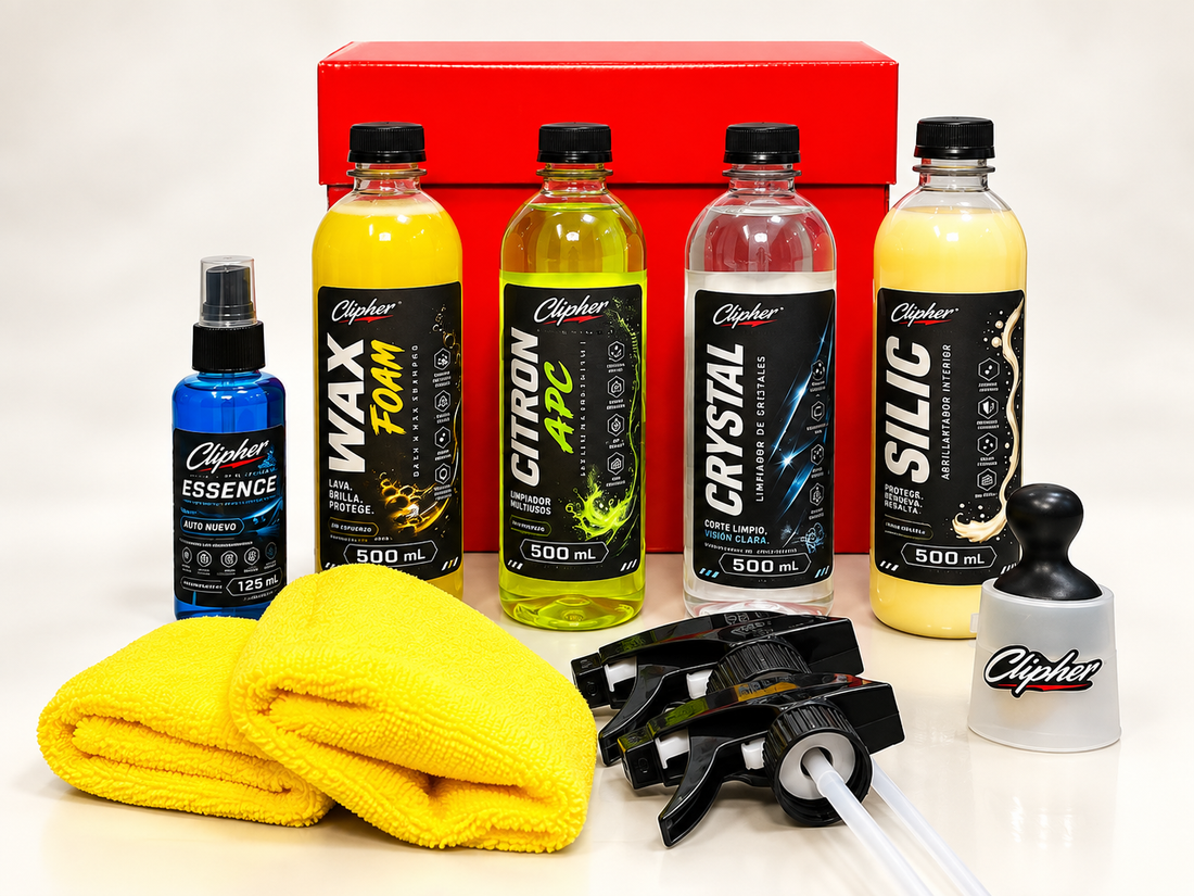 INTERIOR WASH DETAIL KIT — Limpieza y Protección